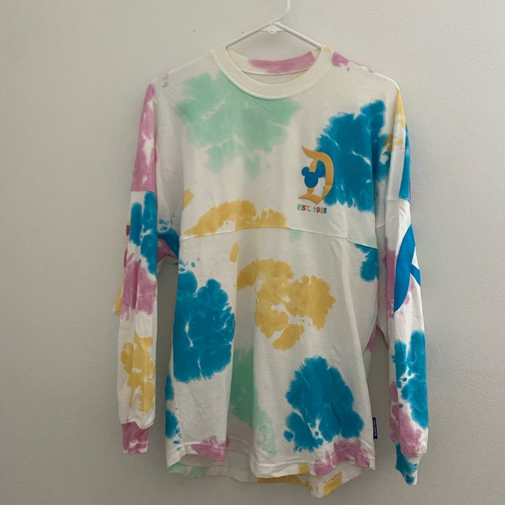 Disney parks Disneyland resort tie-dye jersey size extra small